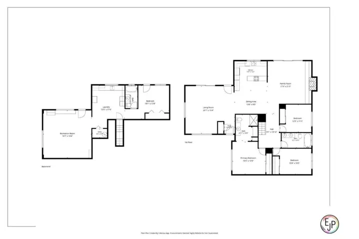Floor plans were prepared by a third-party vendor and are provided as a courtesy.