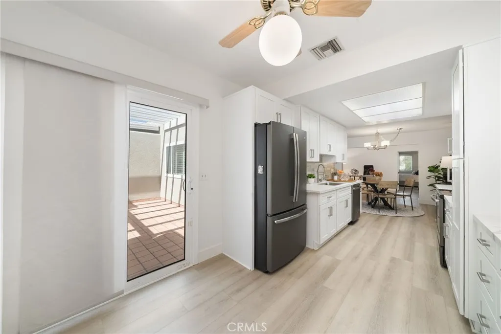 Extended kitchen