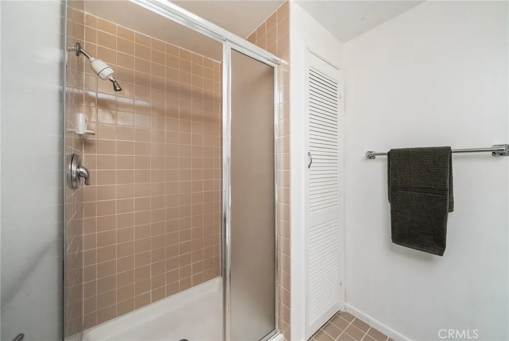 3/4 Bath with Walk in Shower.