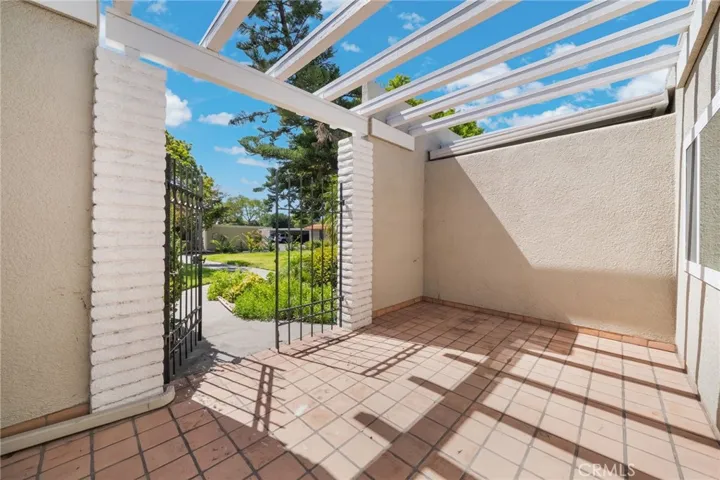 Front patio