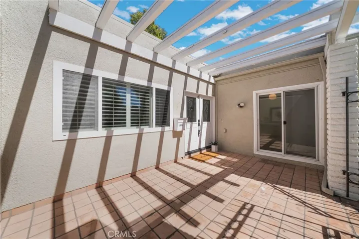 Front patio