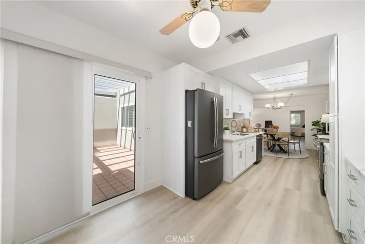 Extended kitchen