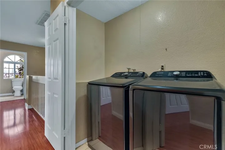Laundry closet