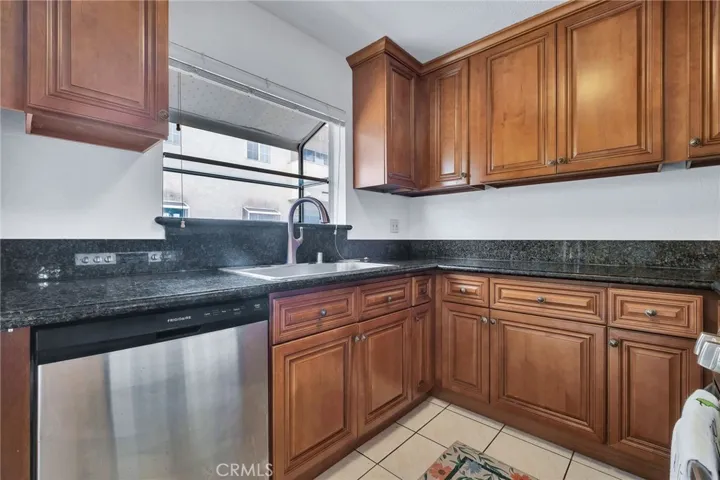 Kitchen with plenty of light