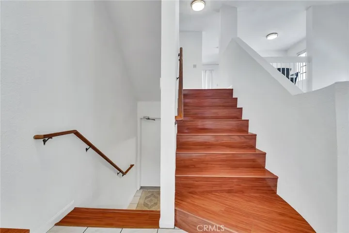 Stairs going towards bedroom