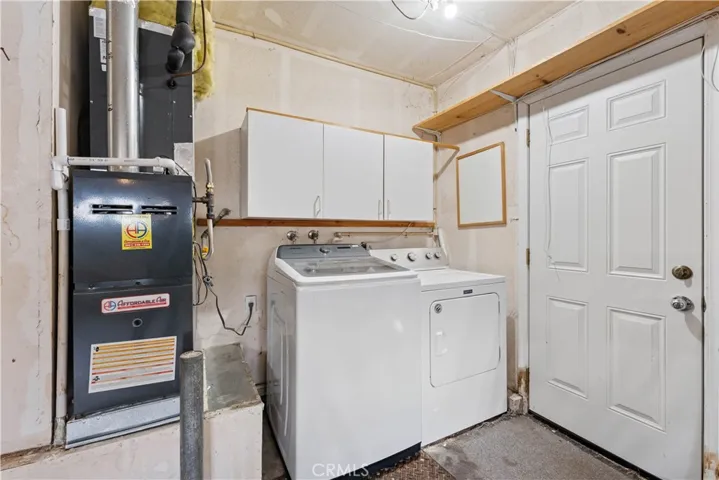 Washer & dryer ae included. Located in garage.
