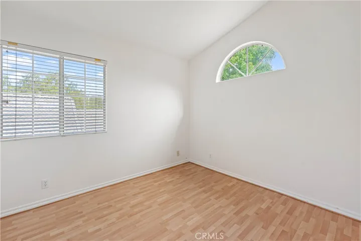 Bedroom #3 with vaulted ceiling