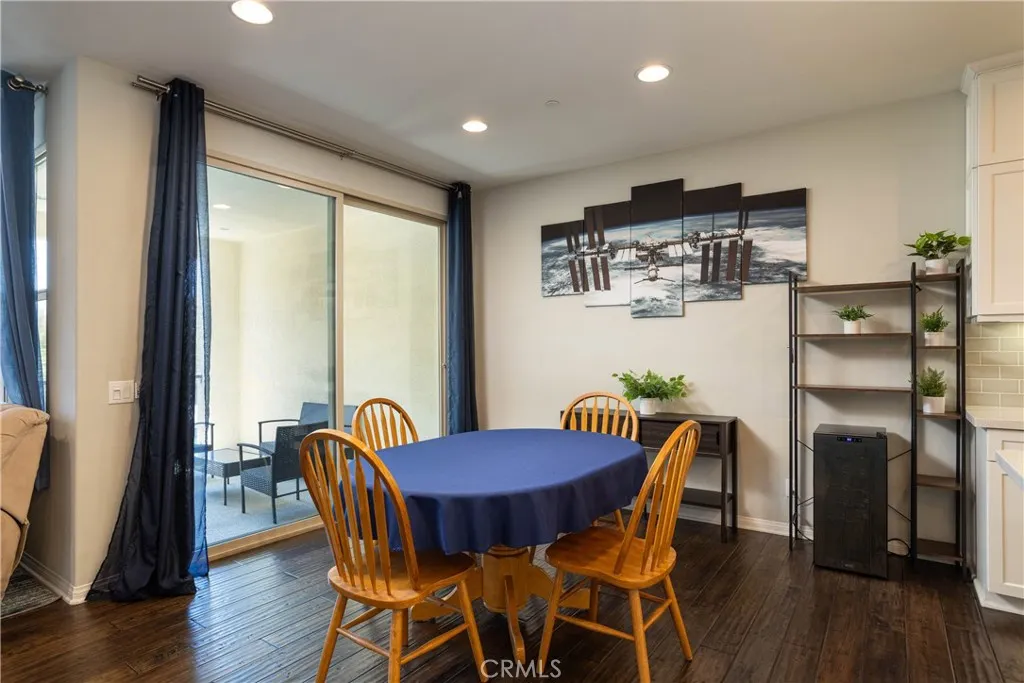 dining area and outdoor patio