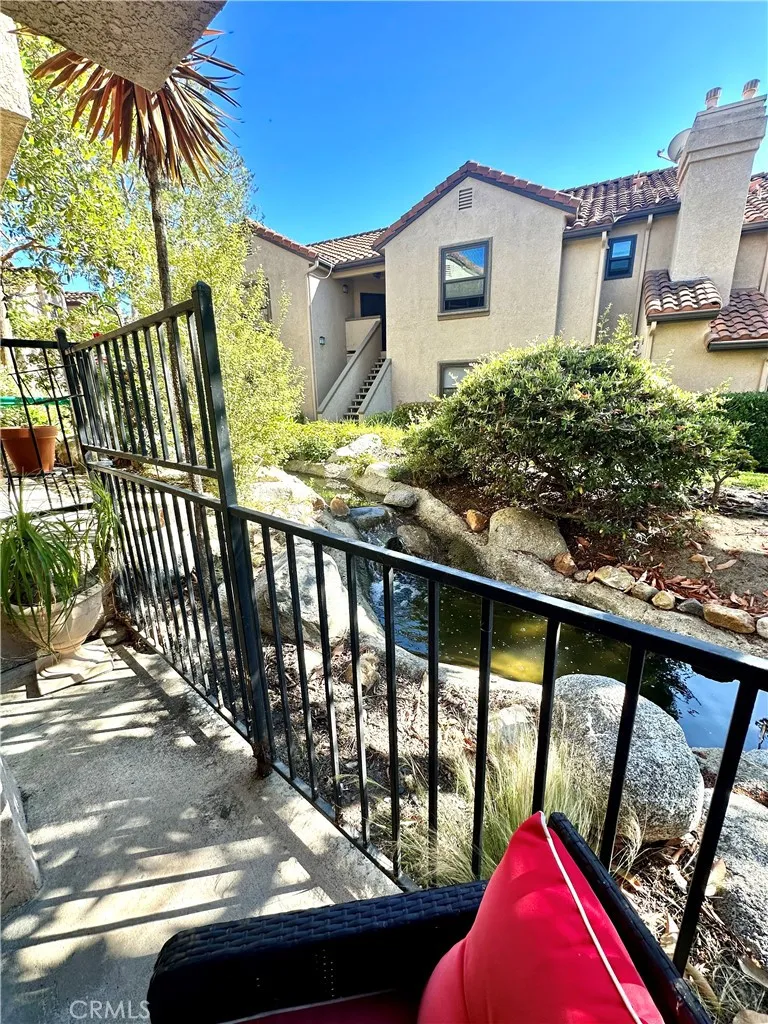 Running stream behind the home is so serene- best part - HOA takes care of it!