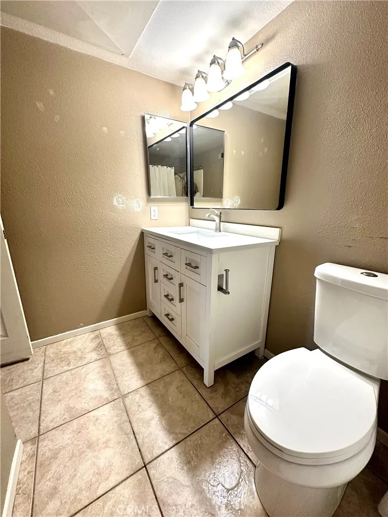 Primary bath - notice door to left - right off primary bedroom - so private