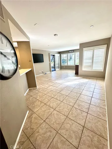 Entrance to open floor plan home