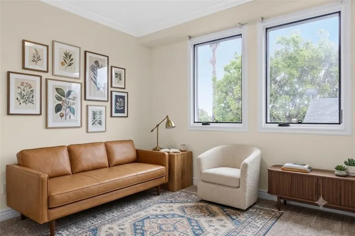 Third bedroom: This image has been virtually staged to illustrate the property's potential