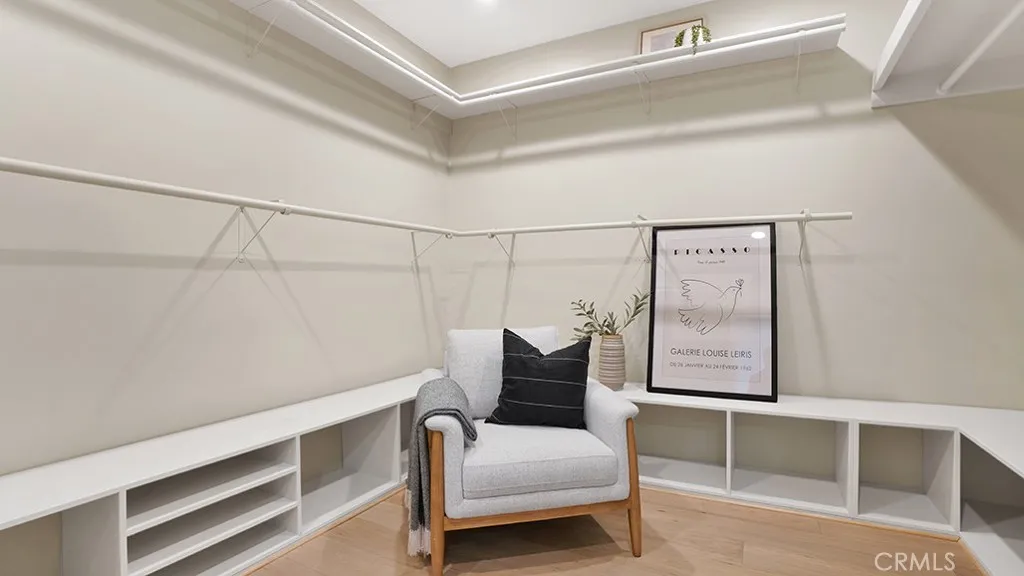 Dreamy walk-in closet!
