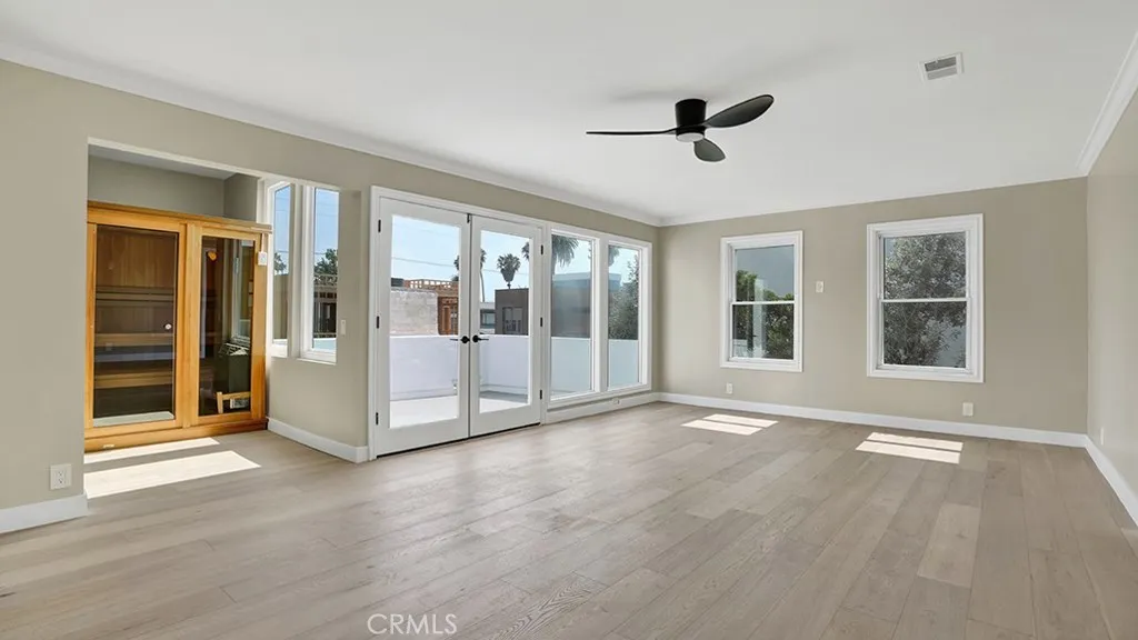 Bonus room with sauna and steam shower could be an ideal in-home gym.