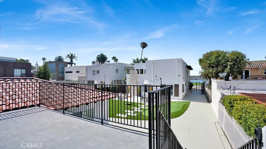 Entry to the 2 bed, 2 bath apartment with a private patio area.
