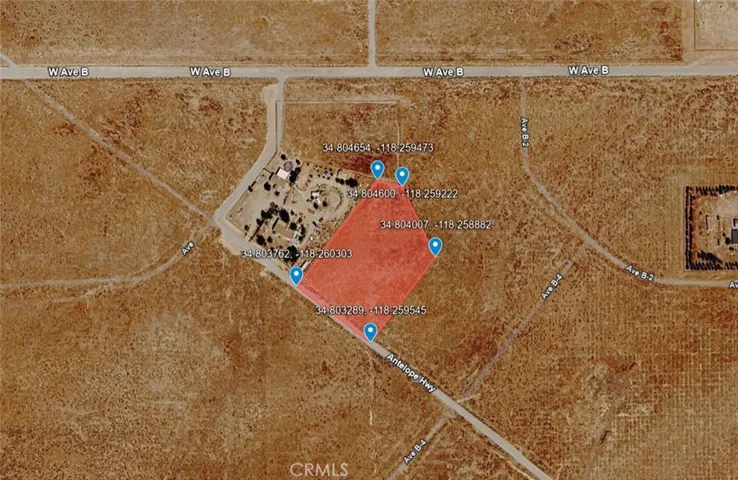 0 A V Highway 73w Vic B Avenue, Antelope Acres, California 93536