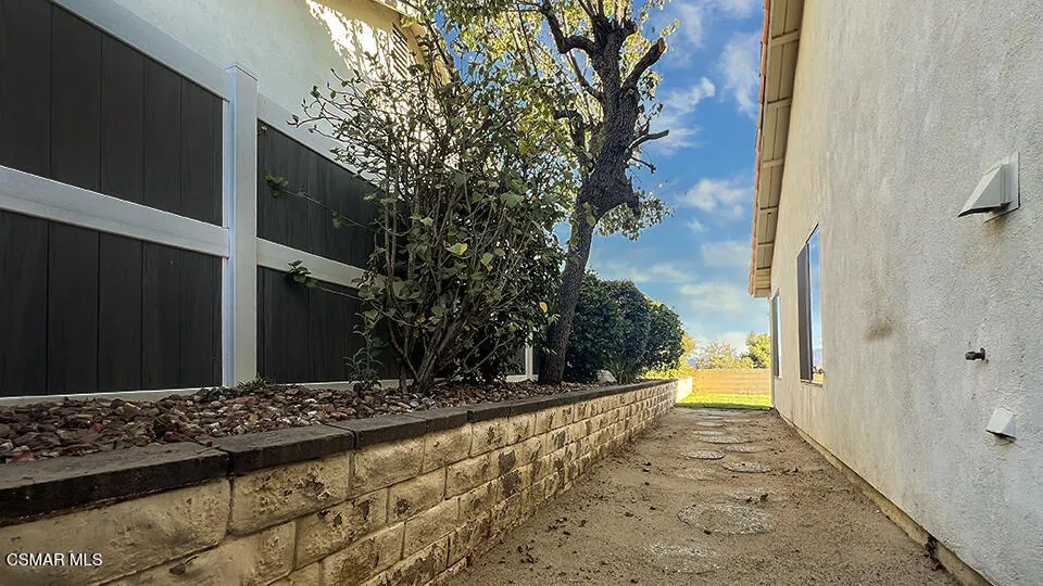 Side entrance