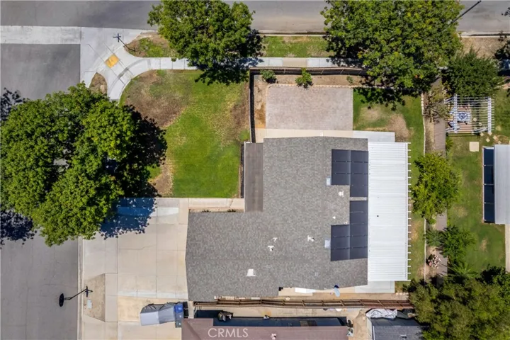 aerial corner lot