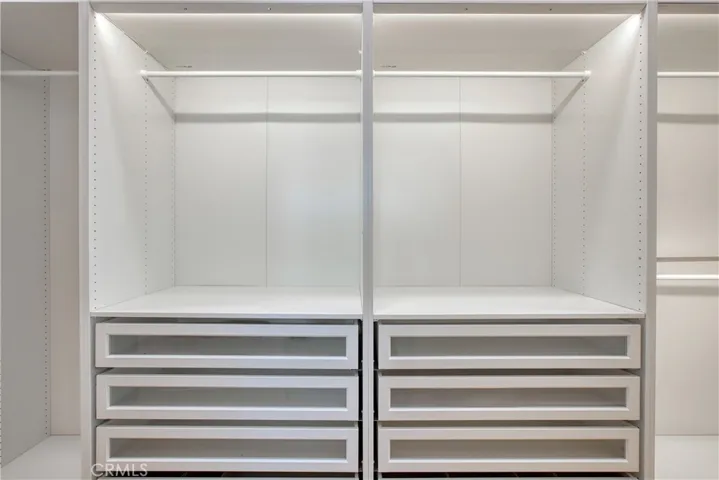 Primary Suite Walk-In Closet Built Ins