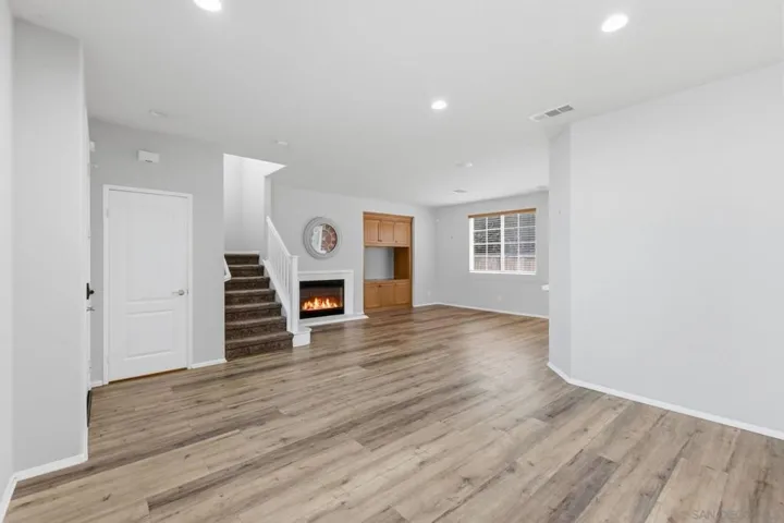 Virtually Lit Fireplace