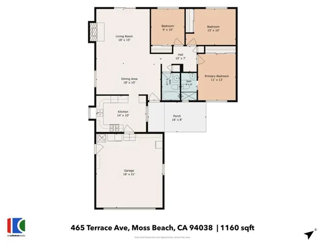 465 Terrace Avenue, Moss Beach, California 94038