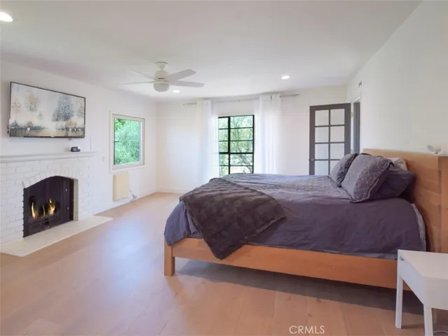 Primary Bedroom with Fireplace