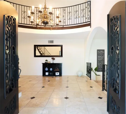 Double Door Entrance