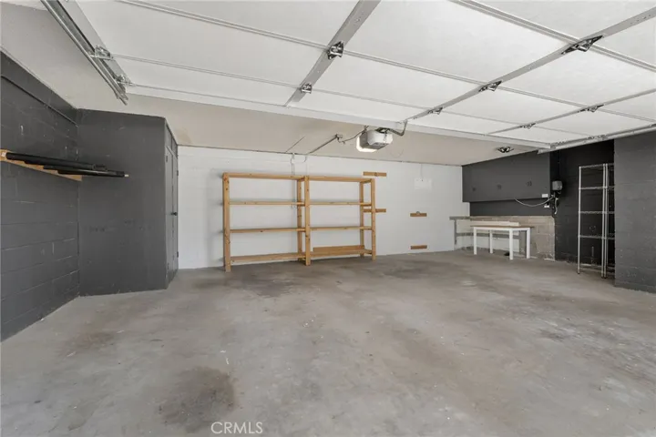 Oversized garage with tons of storage