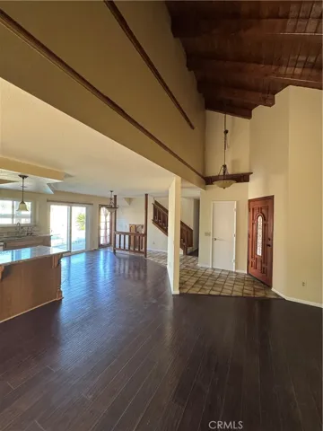 Entry view from side door