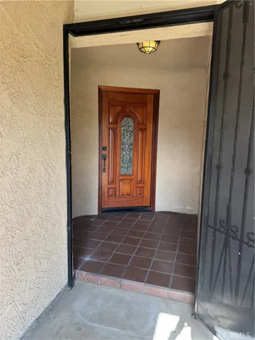 Entry porch 
