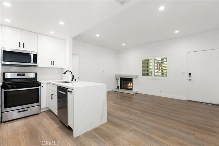 Kitchen and Living Room