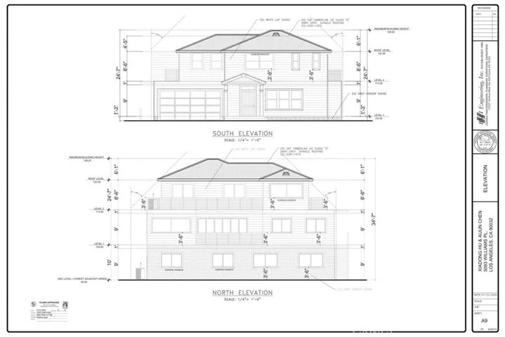 Elevation North and South
