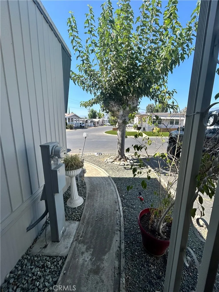 Front porch walking path