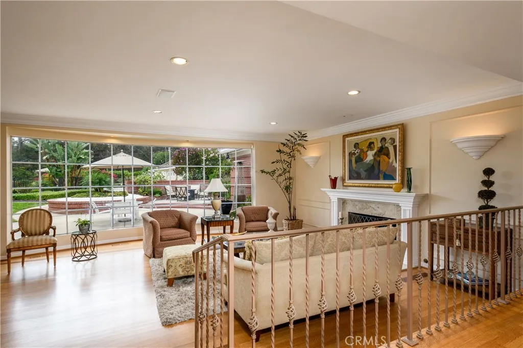 Step Down Formal Living Room