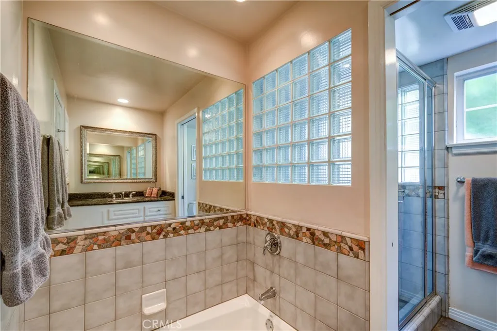 Bathroom 2 Separate Shower & Tub