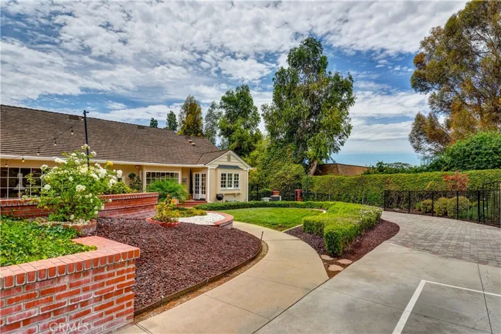 Rear Driveway View