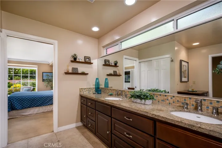 Primary Bathroom View to Sleeping Area