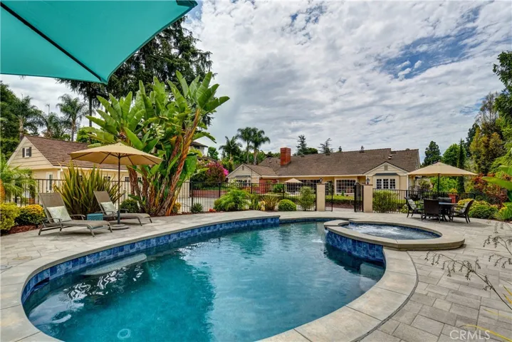 Pool View to Rear of Home