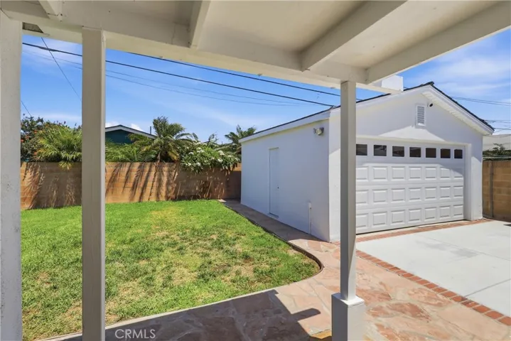 Rear yard