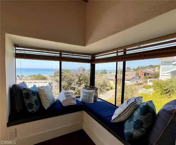 Gorgeous views from this bedroom