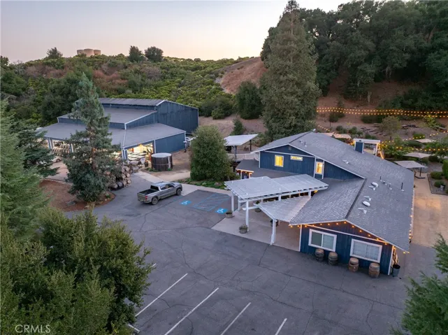 Overview of the Tasting Room and Winery.