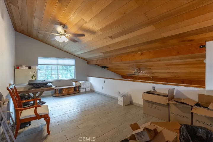 Upstairs area