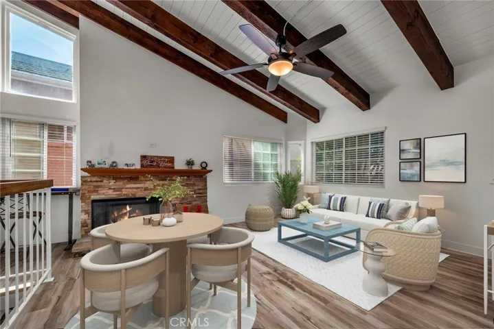 Living Room Virtual staging