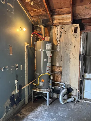 Roof leak in garage