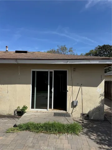 Slider from Living room to patio