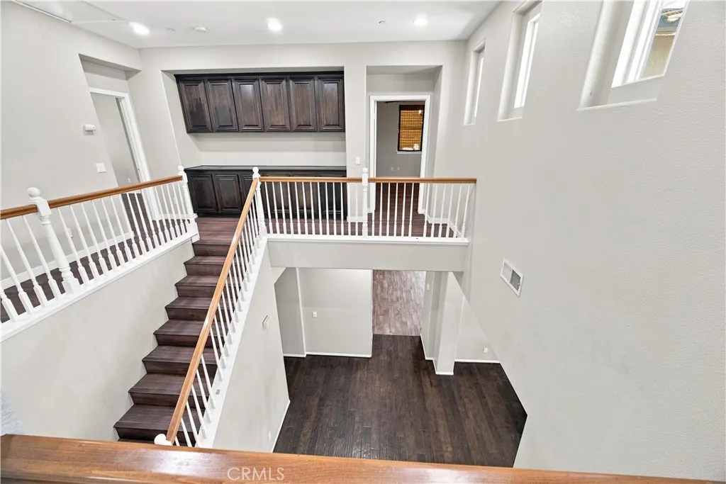 Loft View of Stairs and First Floor