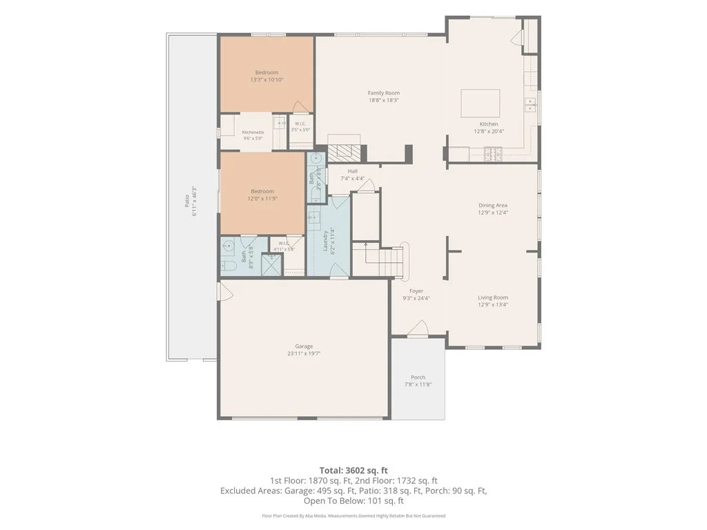 First Floor Floorplan