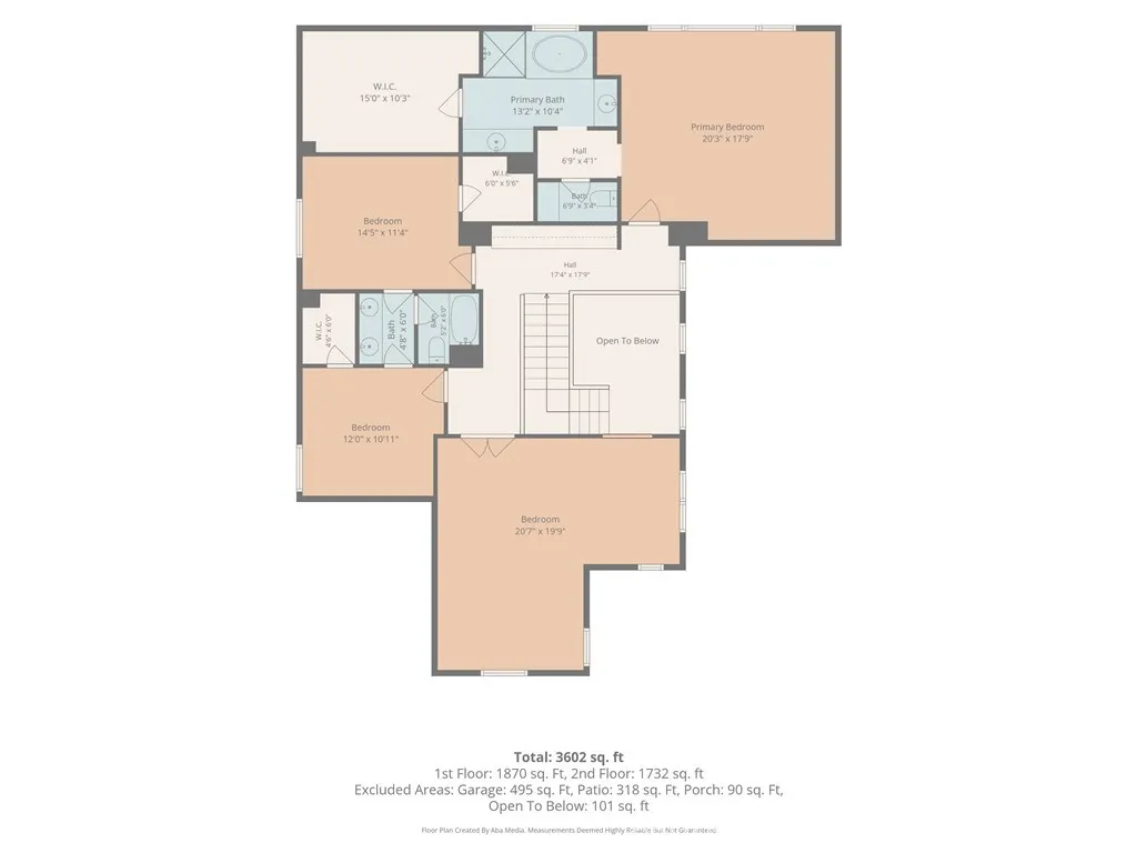 Second Floor Floorplan