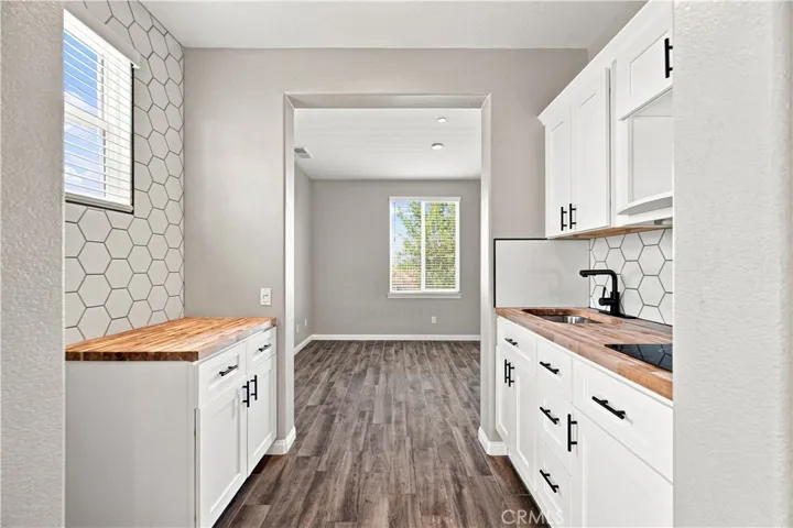 Guest Suite Kitchen and Bedroom