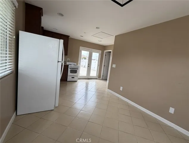 kitchen and common area